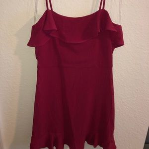 Glitter Ruffle Dress